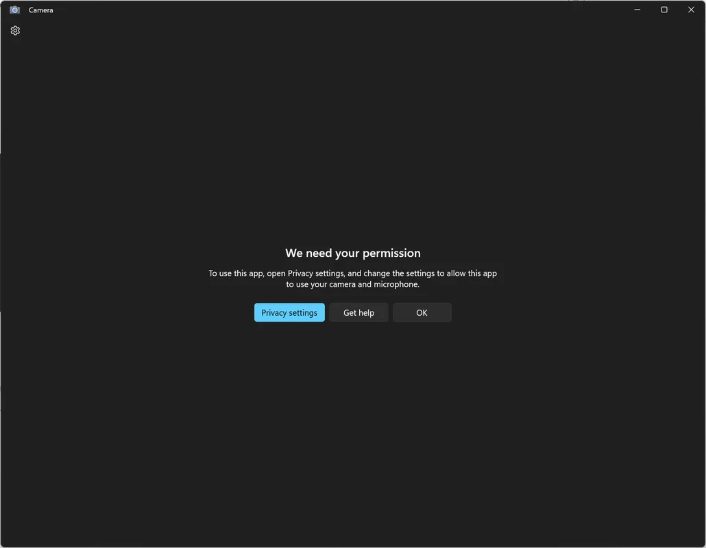 Windows Camera — ภาพหน้าจอ 3